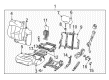 2002 GMC Yukon Seat Cushion Pad Diagram - 12473914