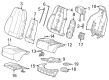 Cadillac LYRIQ Seat Cushion Pad Diagram - 86816866