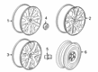 Buick Wheel Cover Diagram - 9015188