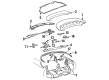 Buick Tailgate Lock Diagram - 16601024
