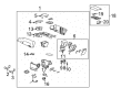 Buick Center Console Latch Diagram - 10288558