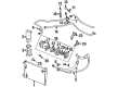 Cadillac Eldorado Alternator Bracket Diagram - 3540162