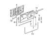 Cadillac Trunk Latch Diagram - 23158823