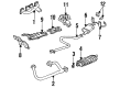 Cadillac DeVille Muffler Diagram - 3538425