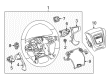 GMC Steering Wheel Diagram - 84483778