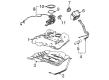 Pontiac G6 Fuel Filler Housing Diagram - 25845959
