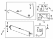 Buick Oil Cooler Hose Diagram - 84350786