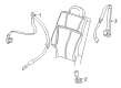 Buick Rainier Seat Belt Diagram - 89023881
