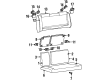 Pontiac Seat Cushion Pad Diagram - 16713254