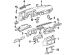 Pontiac Headlight Switch Diagram - 19245093
