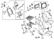 Pontiac Seat Cushion Pad Diagram - 92146827
