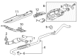 Cadillac Catalytic Converter Diagram - 25988043