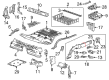 Cadillac Floor Pan Diagram - 84137604