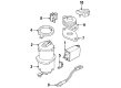 Cadillac Throttle Position Sensor Diagram - 17106684