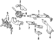 Chevy Metro Ignition Lock Assembly Diagram - 91174080