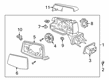 Chevy Silverado 1500 Side View Mirrors Diagram - 84898875