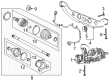 Buick Encore Differential Diagram - 42769817