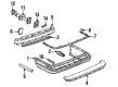 Buick Park Avenue Bumper Diagram - 25534978