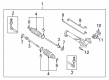 Oldsmobile Tie Rod End Diagram - 89047756