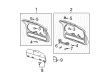 Buick Body Mount Hole Plug Diagram - 88954014
