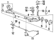 Cadillac Control Arm Bushing Diagram - 10150338