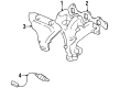 Chevy Metro Exhaust Heat Shield Diagram - 96060097