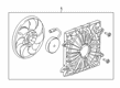 Chevy Blazer A/C Condenser Fan Diagram - 86578078