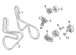 Chevy Corvette Drive Belt Diagram - 12651112