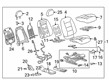 2024 GMC Terrain Occupant Detection Sensor Diagram - 84646532