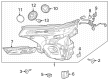 2024 Chevy Trailblazer Headlight Diagram - 42859234