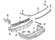 Pontiac Bonneville Bumper Diagram - 16520213