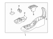 Chevy Blazer Center Console Diagram - 15177857