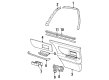 Oldsmobile Regency Door Moldings Diagram - 25658299