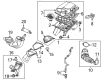 Buick Cascada Air Intake Coupling Diagram - 13399812