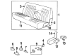 GMC C2500 Seat Cushion Pad Diagram - 15663191