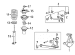 Cadillac Escalade Shock Absorber Diagram - 20765198