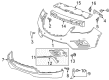 Buick Envision Bumper Diagram - 23353607
