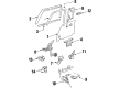 Oldsmobile Power Window Switch Diagram - 20731003