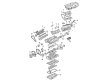 Cadillac Camshaft Diagram - 12570332