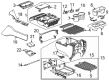GMC Center Console Base Diagram - 84947792