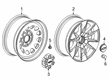 Chevy Silverado 1500 LTD Spare Wheel Diagram - 23376216