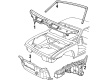 Pontiac Fiero Wiper Arm Diagram - 20515597