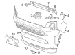 Chevy Colorado Bumper Diagram - 85617684