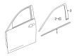Cadillac Door Moldings Diagram - 84445406