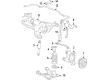 Cadillac Trailing Arm Diagram - 84339416