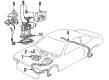 Pontiac ABS Sensor Diagram - 10456046