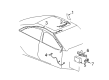Chevy Malibu Antenna Base Diagram - 22804401