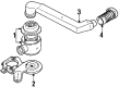 Chevy Camaro Air Intake Coupling Diagram - 10108427