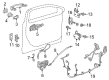 Buick Door Latch Cable Diagram - 90803819