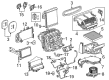 Buick HVAC Control Module Diagram - 84138221